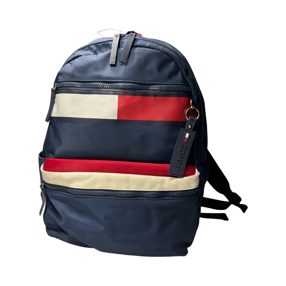 Tommy Hilfiger Navy Logo Backpack